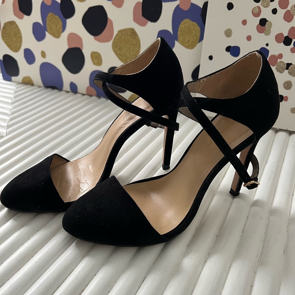 Suede shoes